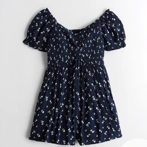 Smocked Crinkle Short Romper